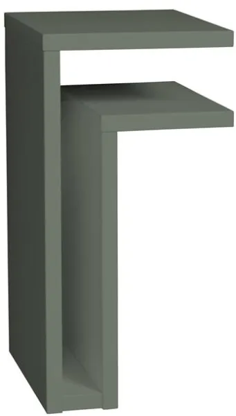 Maze F-Shelf Hylle Høyre Grågrønn