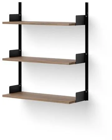 New Works Wall Hylle 900 Valnøtt & Svart
