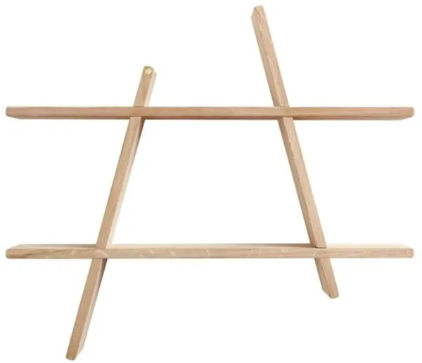Andersen Furniture A-Shelf Hylle Stor 78x12x67 Oljet Naturlig Eik