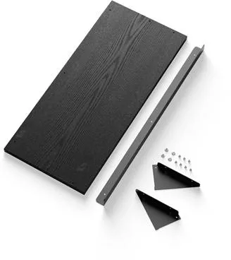 New Works Magazine Hylle Sett Svart Ask/Svart